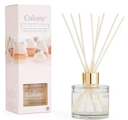 100Ml Reed Diffuser Colony Strawberry  Surprise