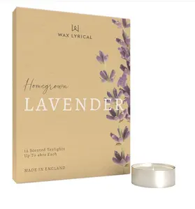 12Pack Tealights Lavender Homegrown