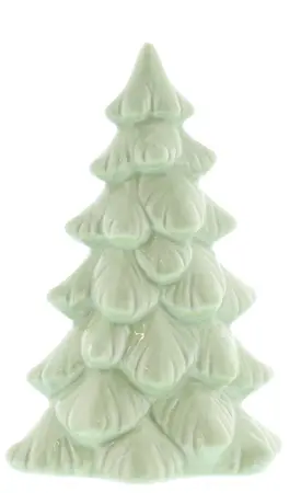 14cm Light Green Porcelain Tree