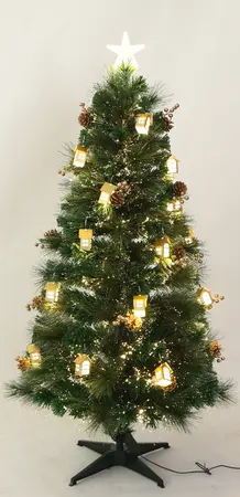 150cm Fibre Optic Lantern Tree