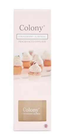 200Ml Reed Diffuser Colony Strawberry Surprise