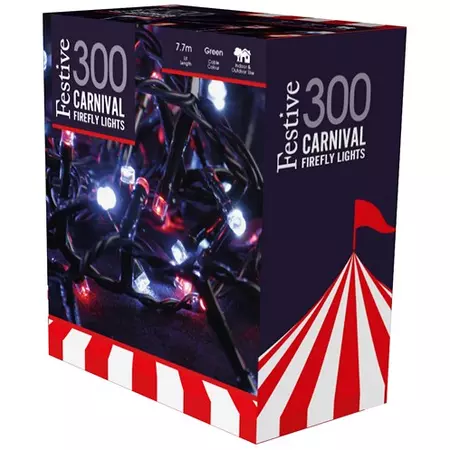 300 Candy Cane FireflyLlights