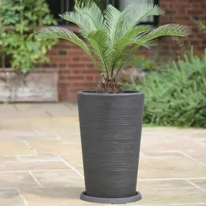 35cm Varese Med Planter MillStone Grey