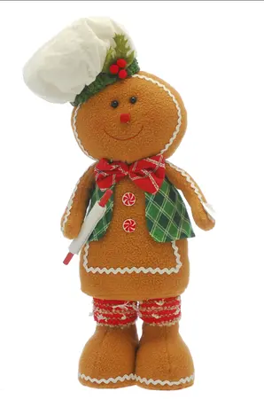 40cm Standing Chef Gingerbread Man