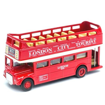 5" Open Top London Bus