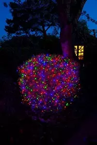 50 FIT & FORGET BATTERY OPERATED MULTICOLOUR MULTIFUNCTION STRING LIGHTS