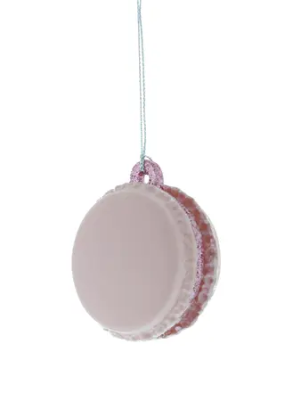 6cm Hanging Light Pink Macaroon