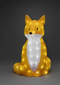 Acrylic Fox 40cm 64 LED - image 1