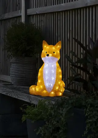 Acrylic Fox 40cm 64 LED - image 3