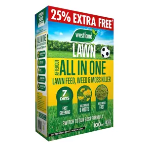 Aftercut All In One Lawn Feed & Weed Killer - 100m²