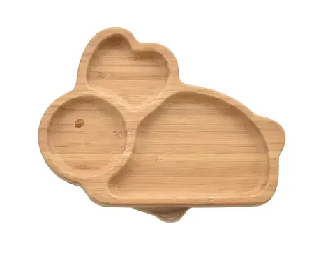 Bambino Bamboo & Silicone Bunny Base Plate