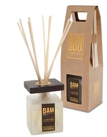 Bamboo Fragrance Diffuser Oudwood & Geranium - image 1