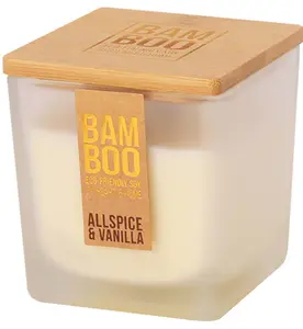 Bamboo Large Jar Candle Winter Allspice & Vanilla