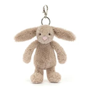 Bashful Beige Bunny Bag Charm - image 1