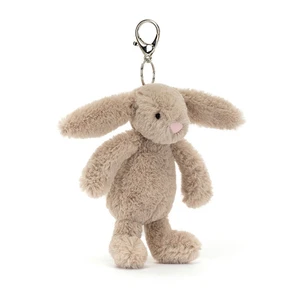 Bashful Beige Bunny Bag Charm - image 3