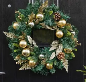 Baubly Wreath - Gold - 40cm