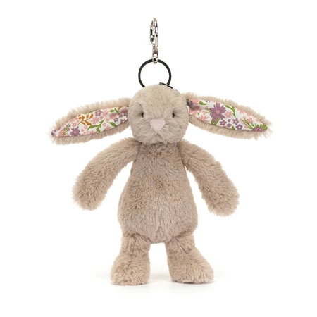 Blossom Beige Bunny 'Petal' Bag Charm - image 1