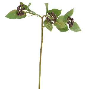 Blueberry Mini Berry/Gold Stem Branch