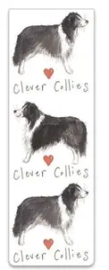 Bm08 Clever Collies Bookmark