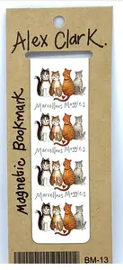 Bm13 Marvellous Moggies Bookmark