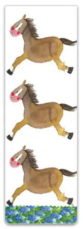 BM26 GALLOPING HORSE BOOKMARK