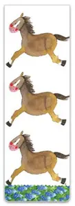 BM26 GALLOPING HORSE BOOKMARK