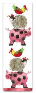 Bm48 Farmyard Acrobats Bookmark