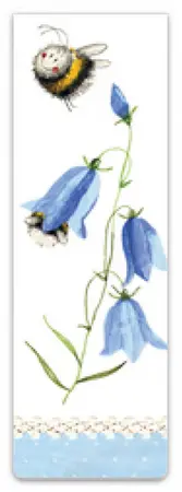 Bm69 Bee And Harebell Bookmark