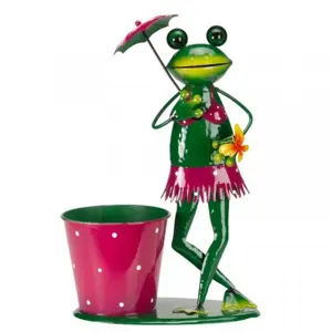 Brolly Frog Pot-Pet