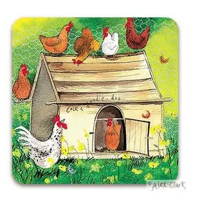 C32 Chicken Coop Coaster