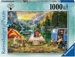 Calm Campsite 1000 Piece Jigsaw Puzzle