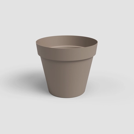 Capri Pot Taupe 25cm