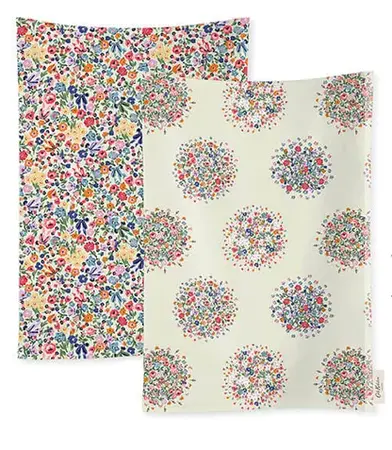 Cath Kidson Harmony Ditsy Pack of 2 Tea Towels