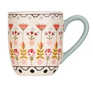 Cath Kidson Painted Breakfast Mug Blue