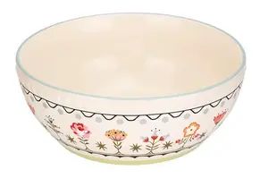 Cath Kidson Painted Ceramic Large Serving Bowl 26cm - image 2