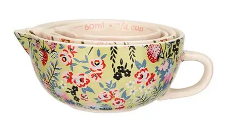 Cath Kidson Painted Ceramic Measuring Cups - image 2