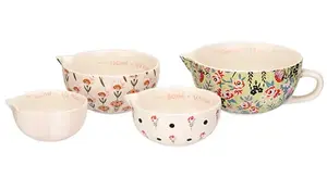 Cath Kidson Painted Ceramic Measuring Cups - image 1