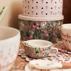 Cath Kidson Painted Ceramic Measuring Cups - image 3