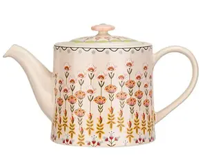 Cath Kidson Painted Table Teapot 1L