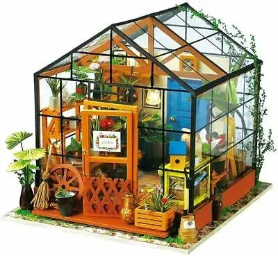 Cathy'S Flower House Diy Model Kit