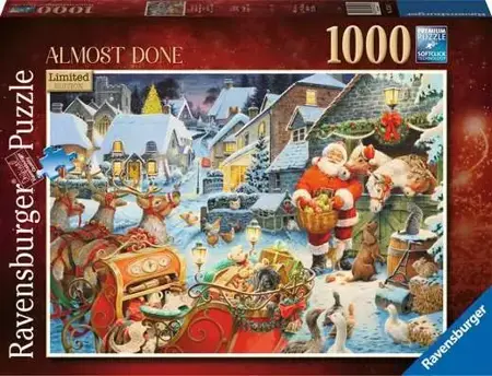 Christmas No27 Almost Done 1000 Piece Jigsaw Puzzle