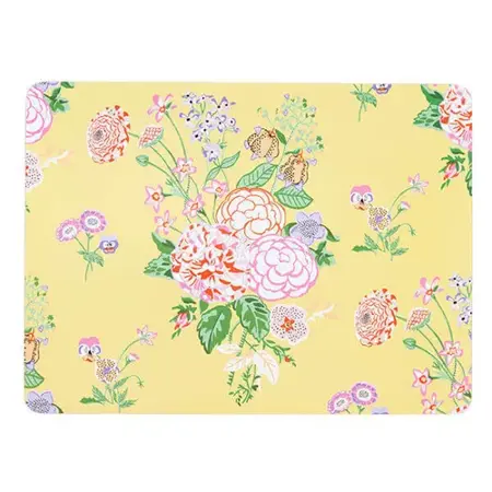 CK FLORAL FIELDS 4PK CORK BACK PLACEMATS - image 2