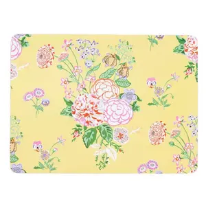 CK FLORAL FIELDS 4PK CORK BACK PLACEMATS - image 2