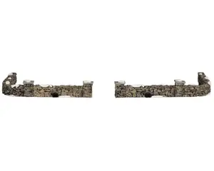 COLONIAL STONE WALL, SET OF 10