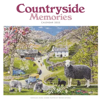 Countryside Memories, Trevor Mitchell Wiro Wall Calendar 2025 (PFP)