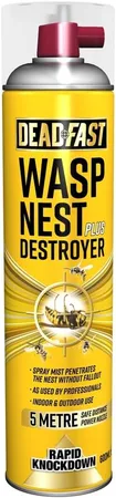 Deadfast Wasp Nest Plus Destroyer Spray 600ml