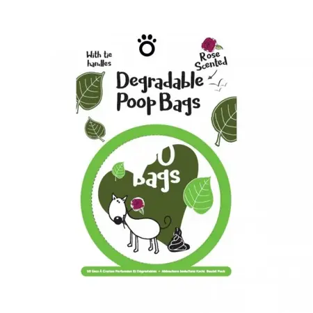 Degradable 50 Pack Scented Poop Bags