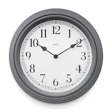 Devonshire Grey 28cm wall clock