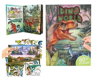 Dino World With Puffy Stickers