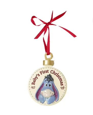 Disney Baby's First Christmas Hanging Decoration - Eeyore